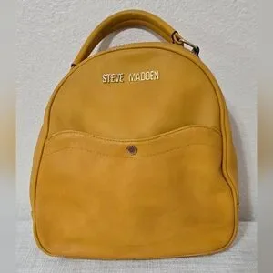 Steve Madden | Bags | Steve Madden Yellow Backpack Vibrant  display picture 1